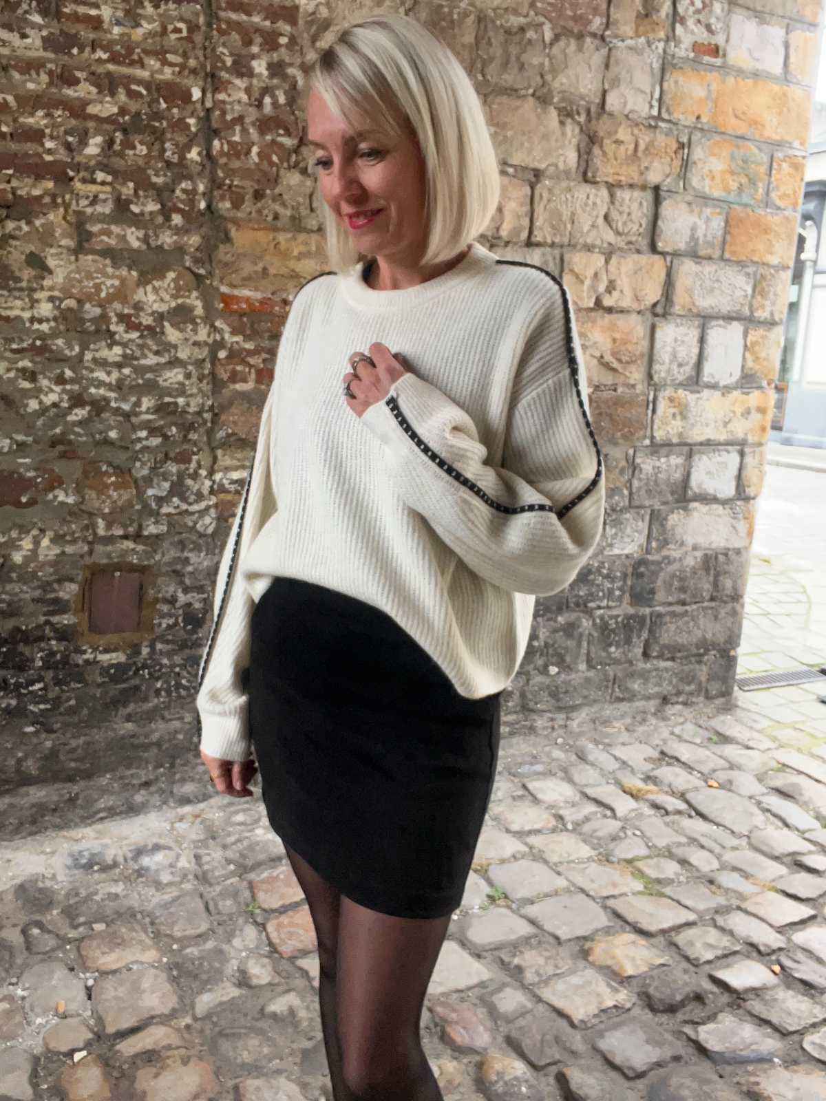 PULL MAILLE BEIGE