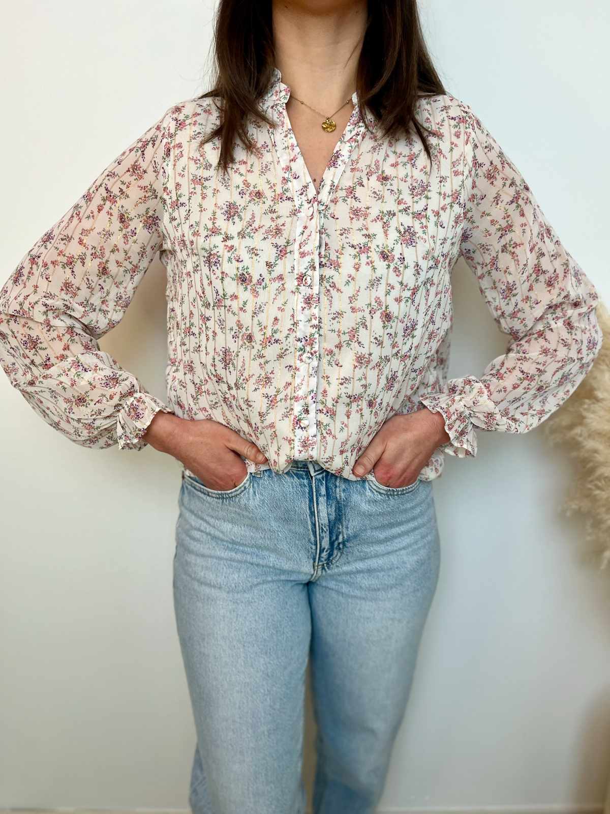 blouse imprimée fleuri 3